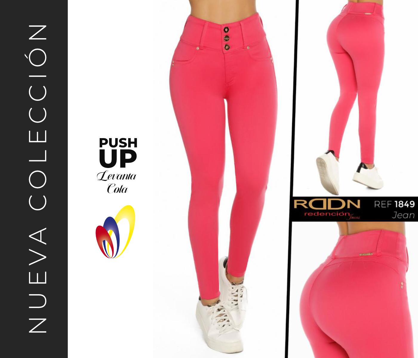 Ref. 074 -RD1849 Jean colombiano levantacola - Ropa Colombiana