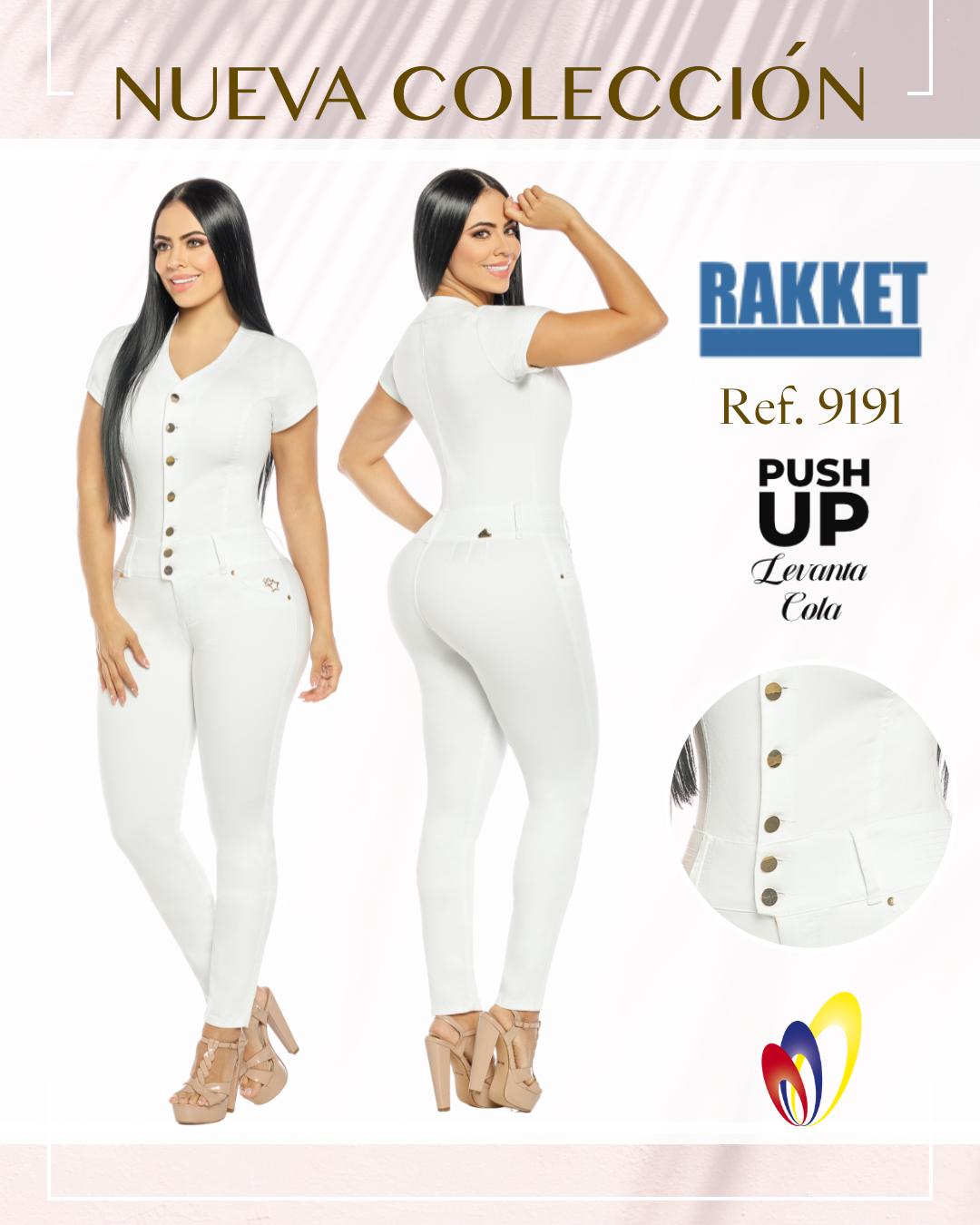 Ref. 006 -9191 Colombian jean jumpsuit