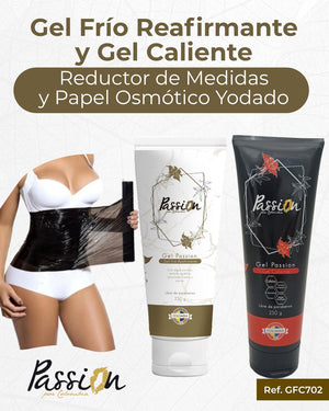 Ref. 030 -GFC702 Gel frio, Gel caliente y Rollo osmotico yodado - Ropa Colombiana
