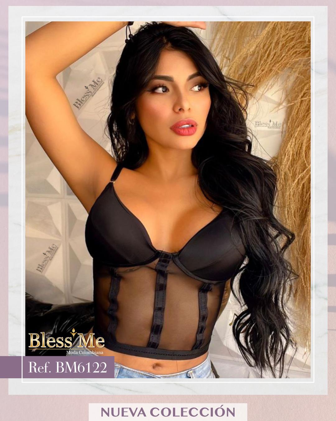 Ref. 030 -BM6122 Blusa colombiana - Ropa Colombiana