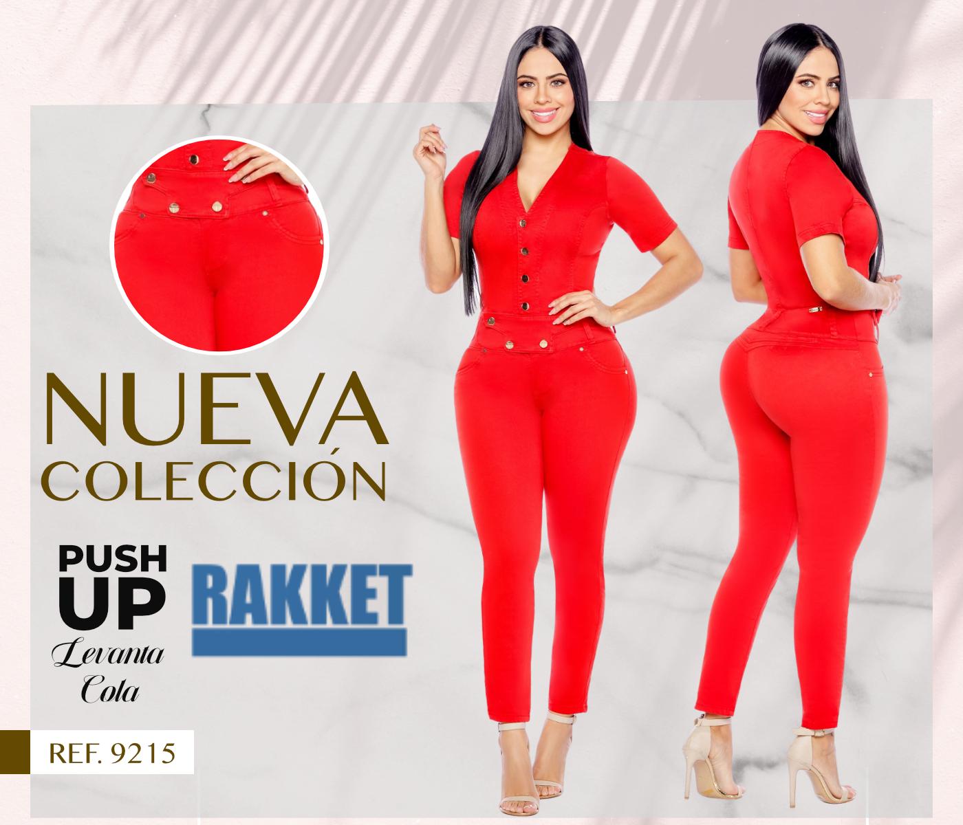 Ref. 006 -9215 Colombian jean jumpsuit