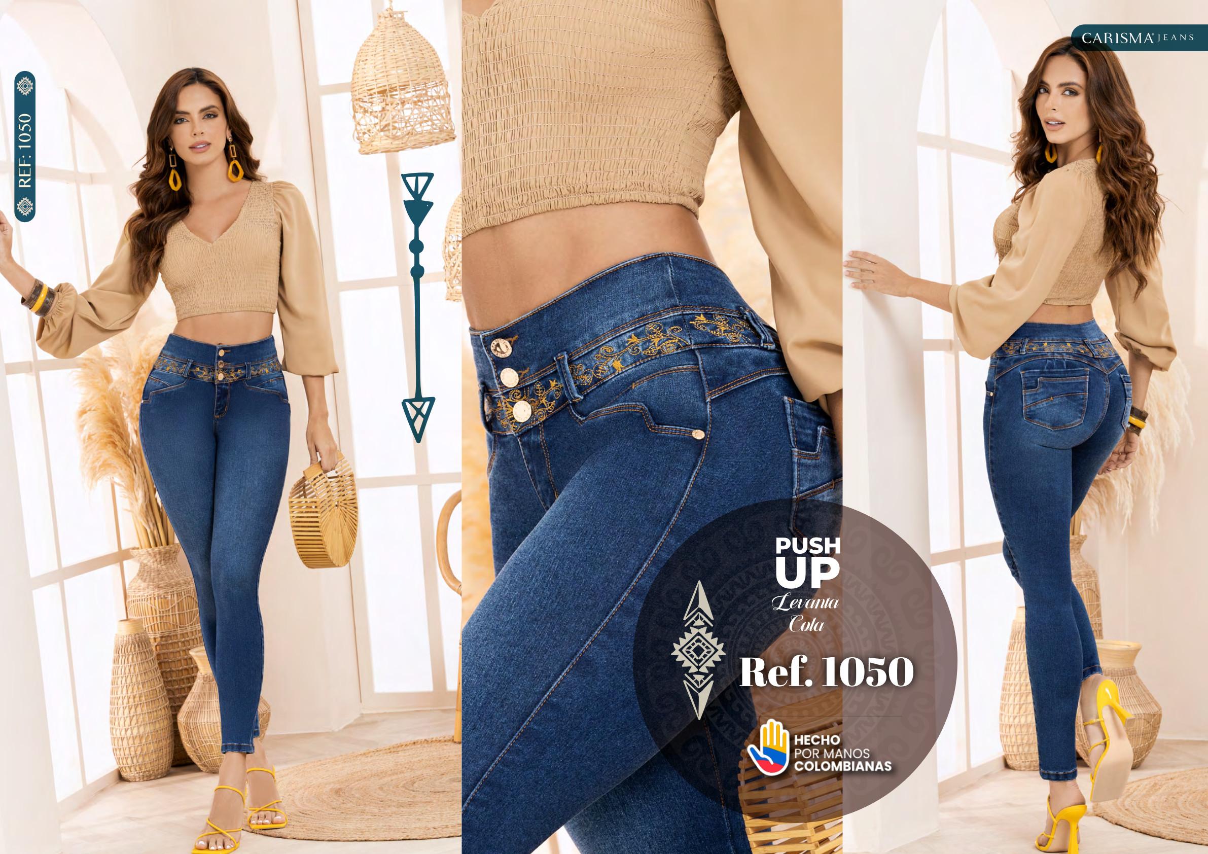 Ref. 070 -C1050 Jean Colombiano Levantacola - Ropa Colombiana