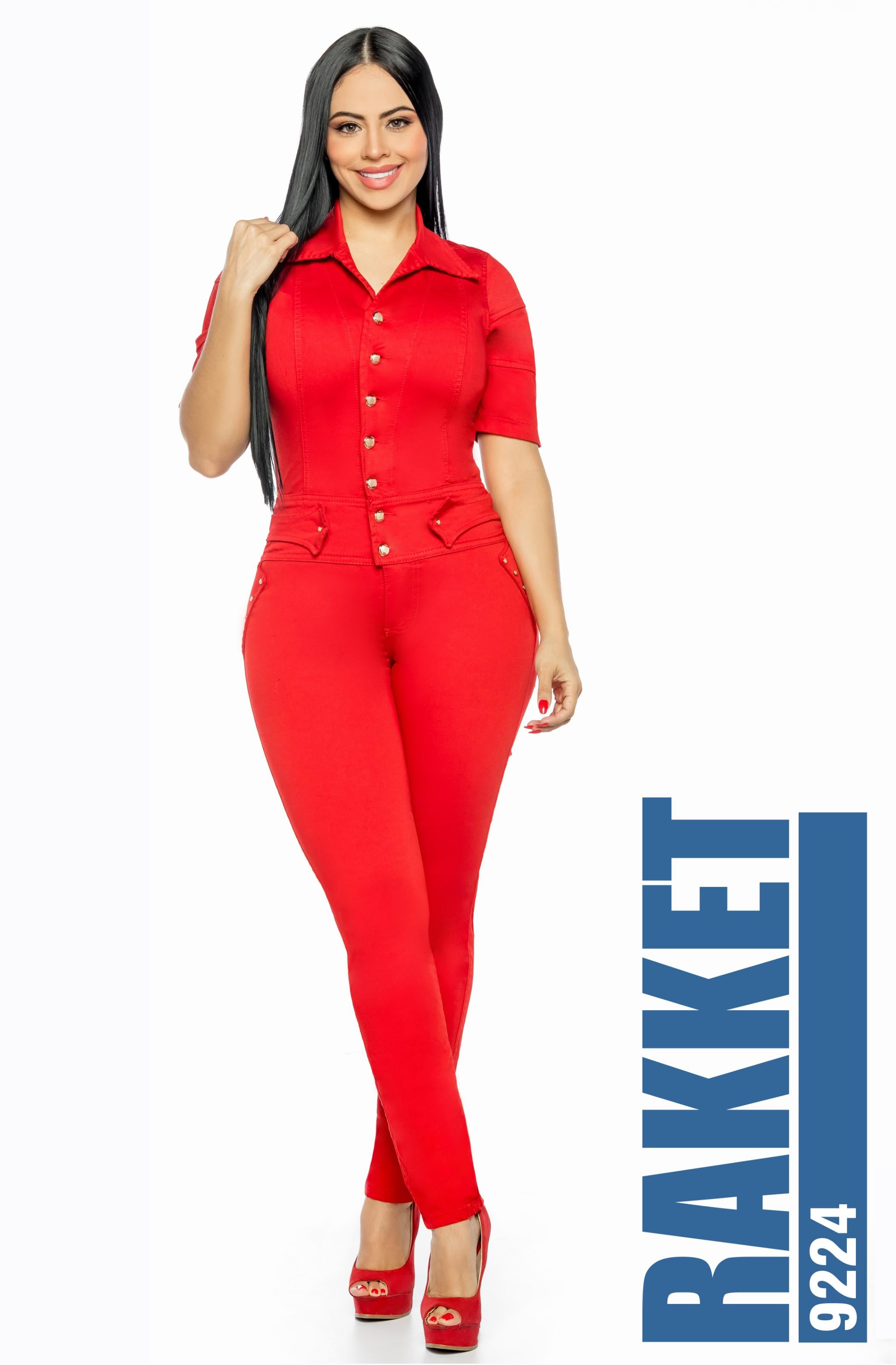 Ref. 006 -9224 Colombian Push Up Jumpsuit