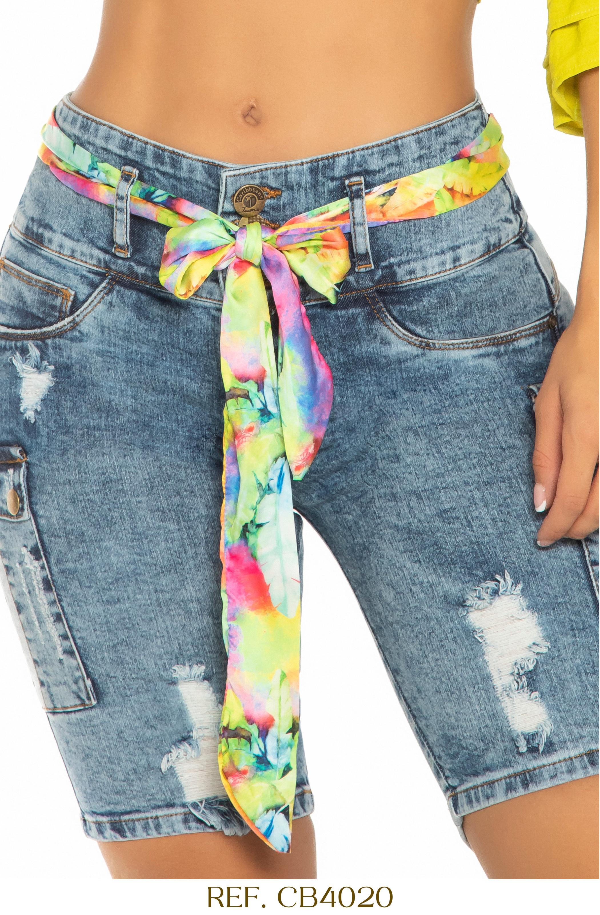 Ref. 041 -CB4020 Short push up colombiano - Ropa Colombiana