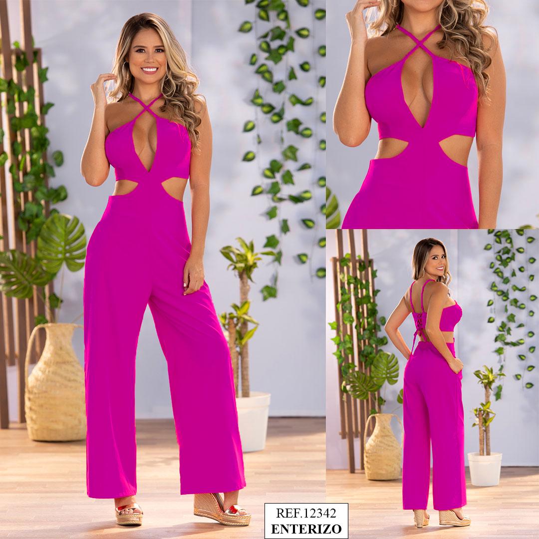 Ref. 018 -12342 Enterizo Largo de Verano - Ropa Colombiana