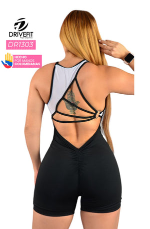 Ref. 097 -DR1303 Deportivo Enterizo Short - Ropa Colombiana