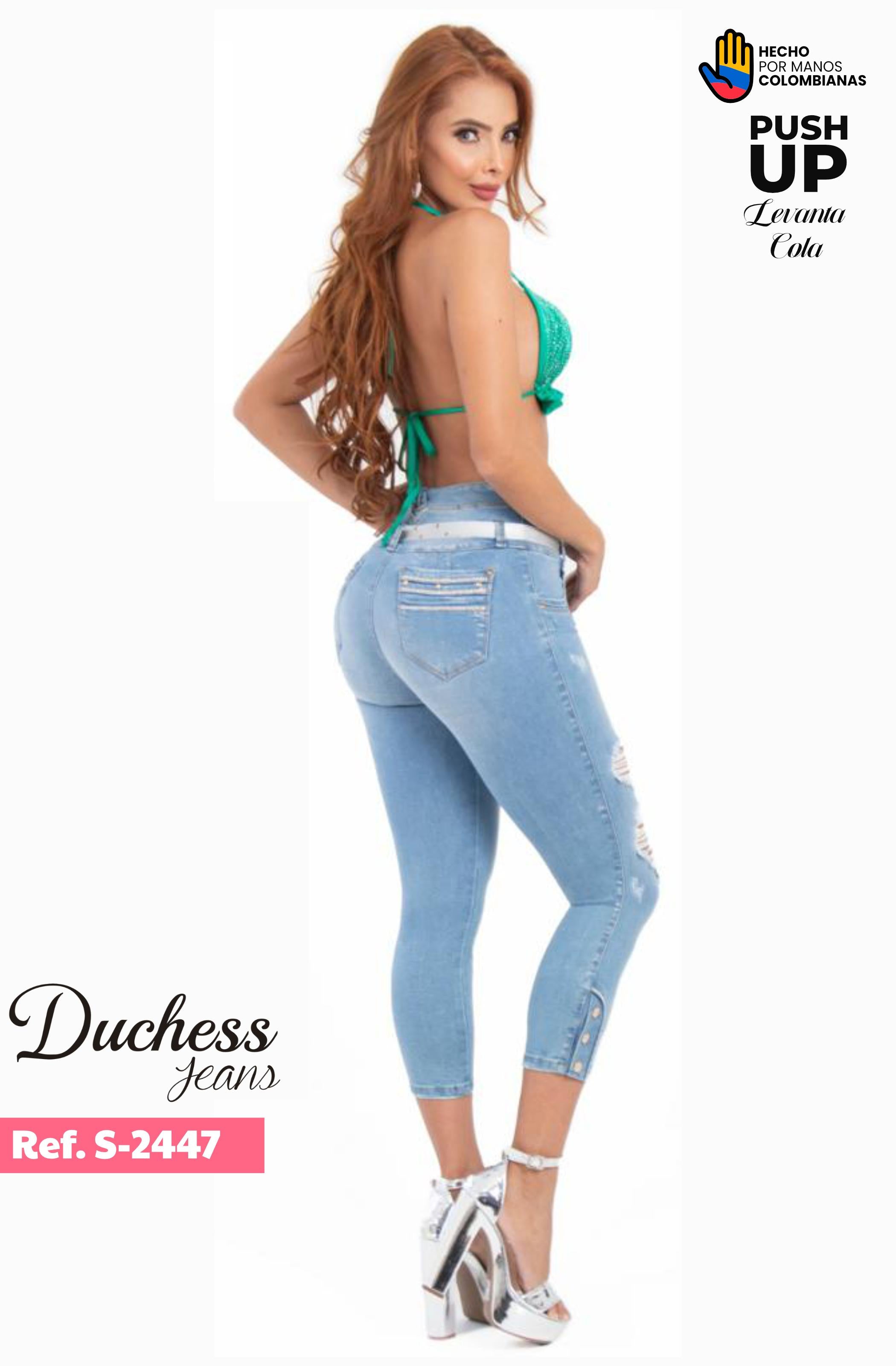 Ref. 037 -S-2447 Colombian Push Up Jean