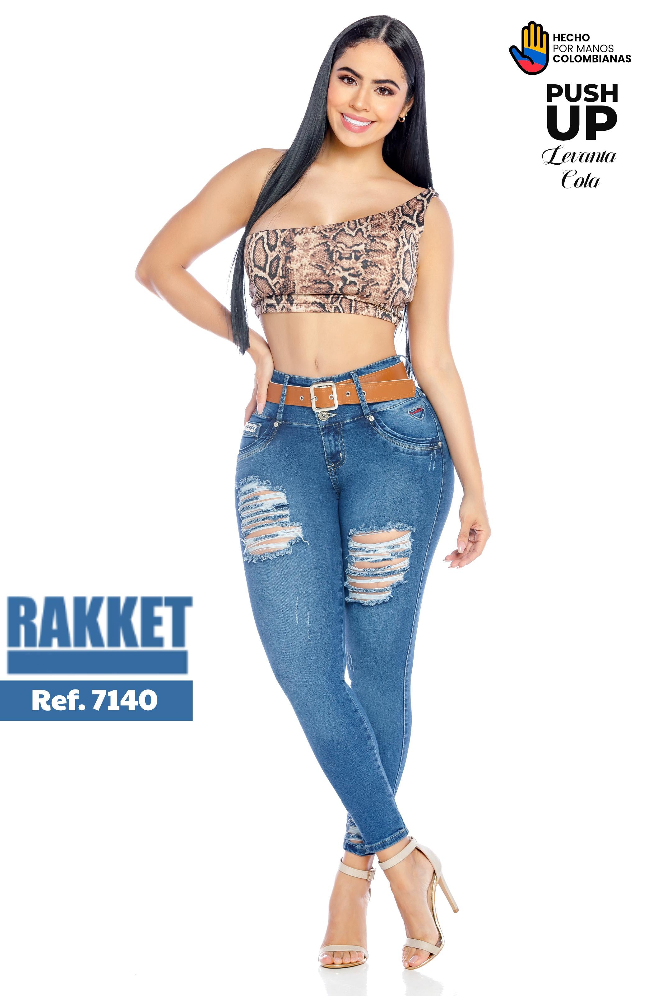 Ref. 006 -7140 Jeans Colombianos Push Up