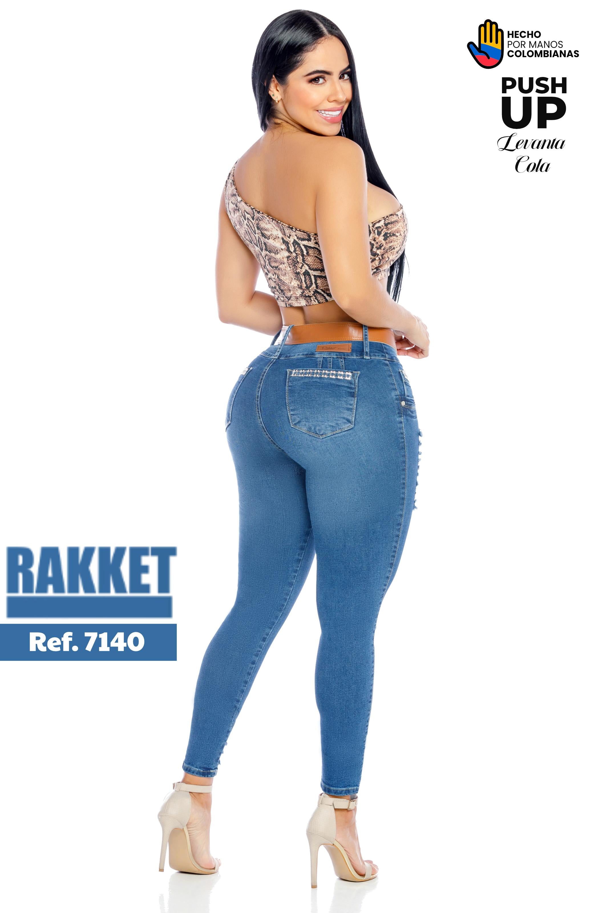 Ref. 006 -7140 Jeans Colombianos Push Up
