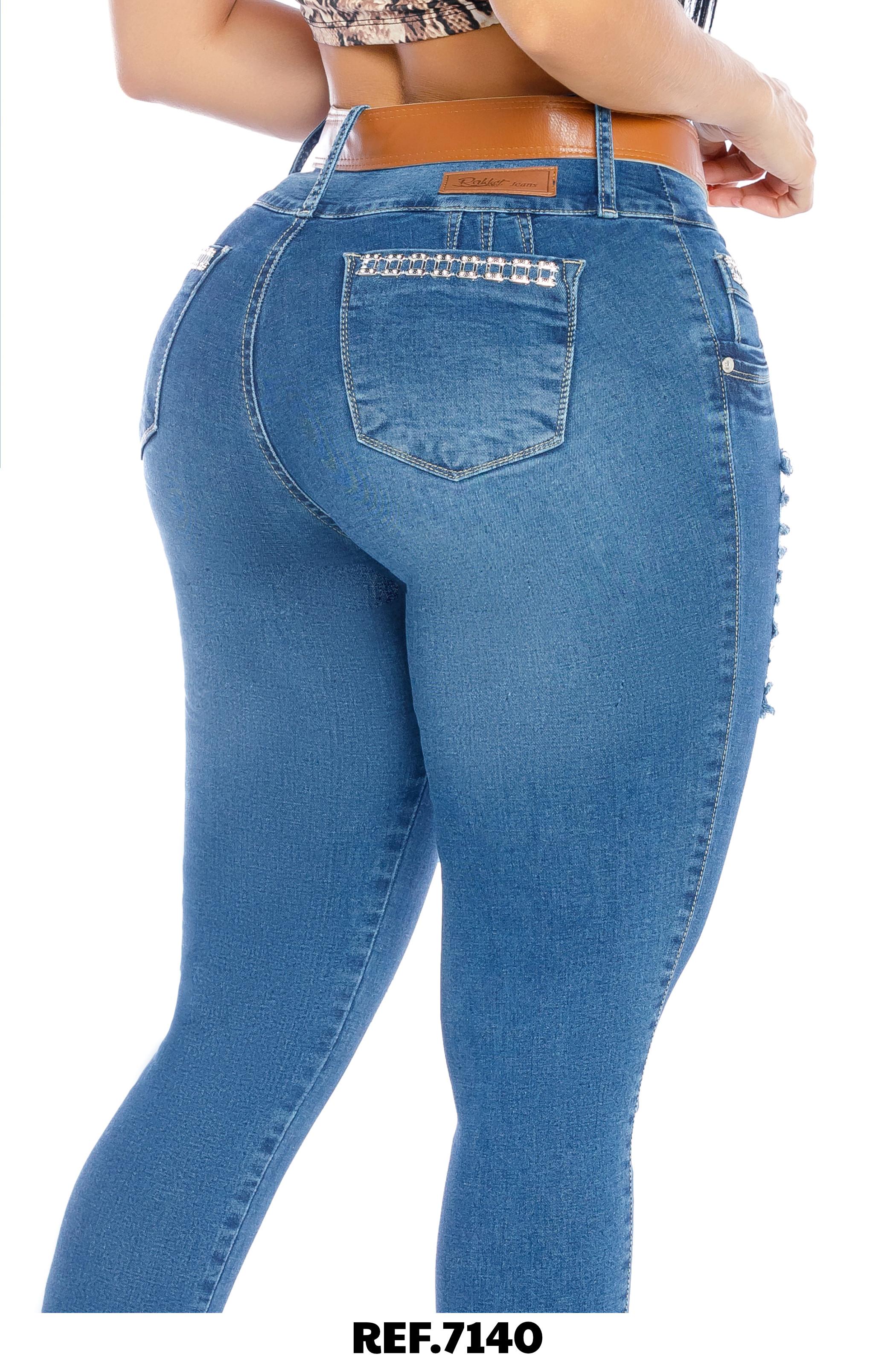 Ref. 006 -7140 Jeans Colombianos Push Up - Ropa Colombiana