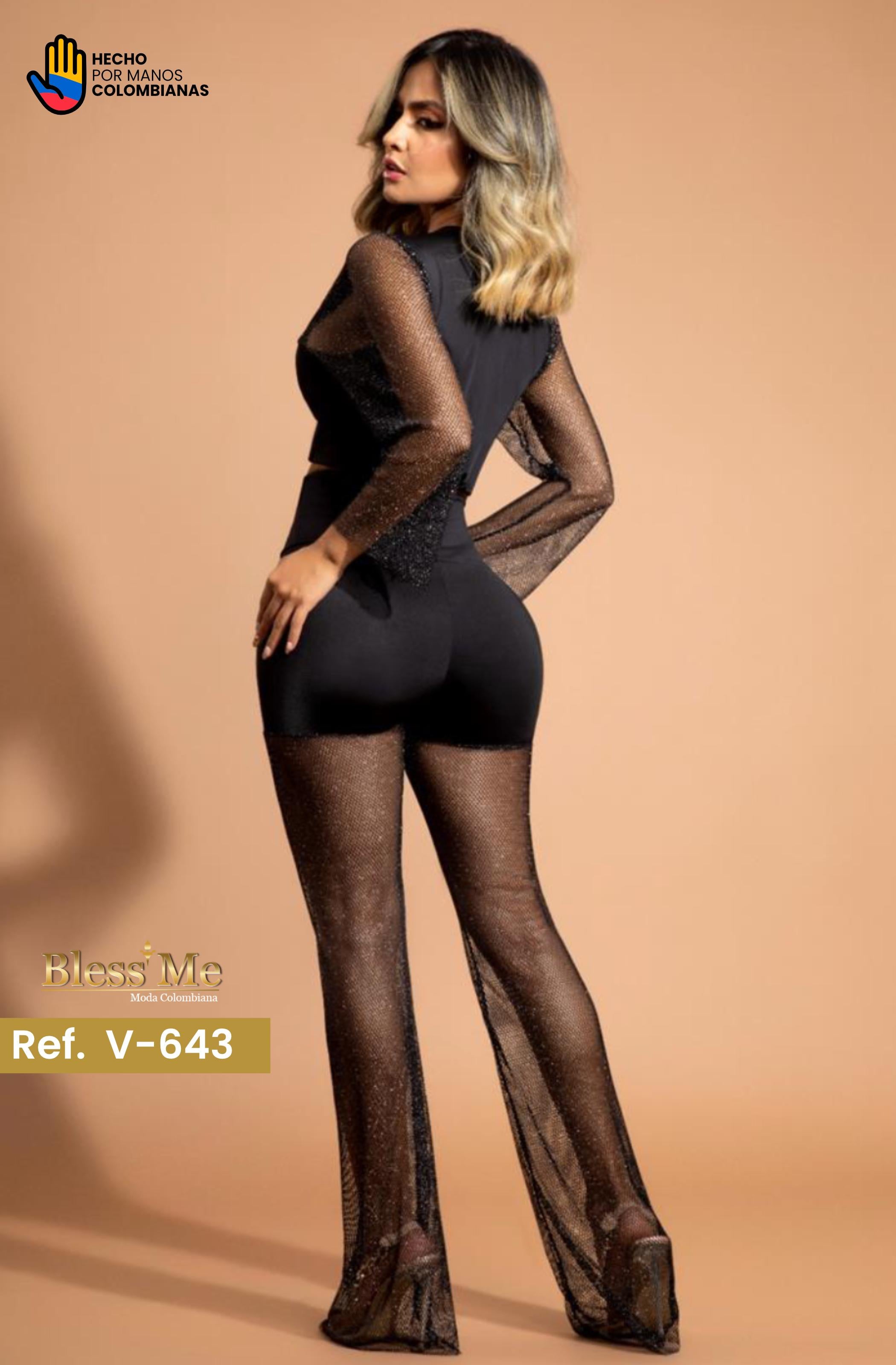 Ref. 049 -V-643 ELEGANT LONG SET