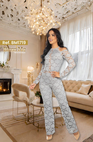 Ref. 058 -BM1719 Enterizo colombiano de fiesta - Ropa Colombiana