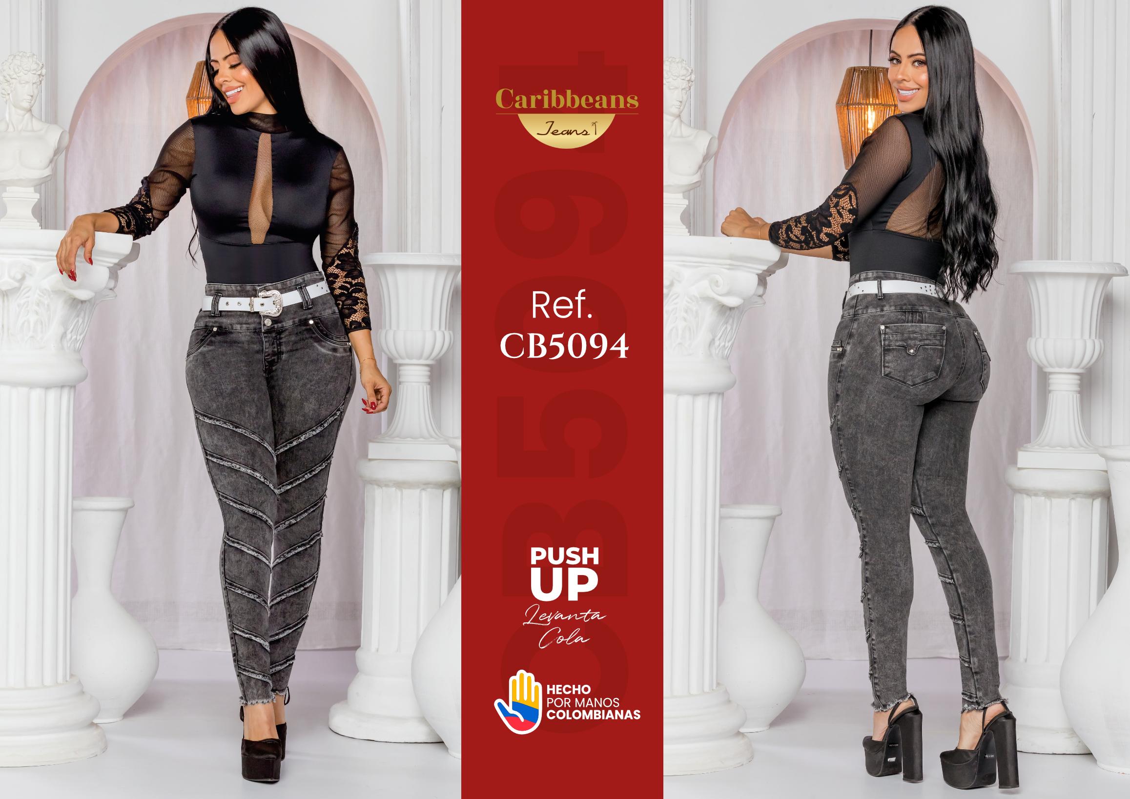 Ref. 041 -CB5094 Jean colombiano push up - Ropa Colombiana