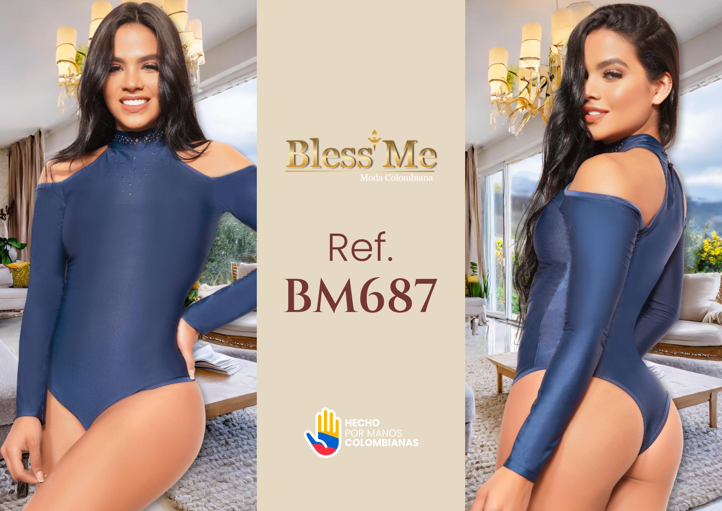 Ref. 082 -BM687 Body reductor colombiano - Ropa Colombiana