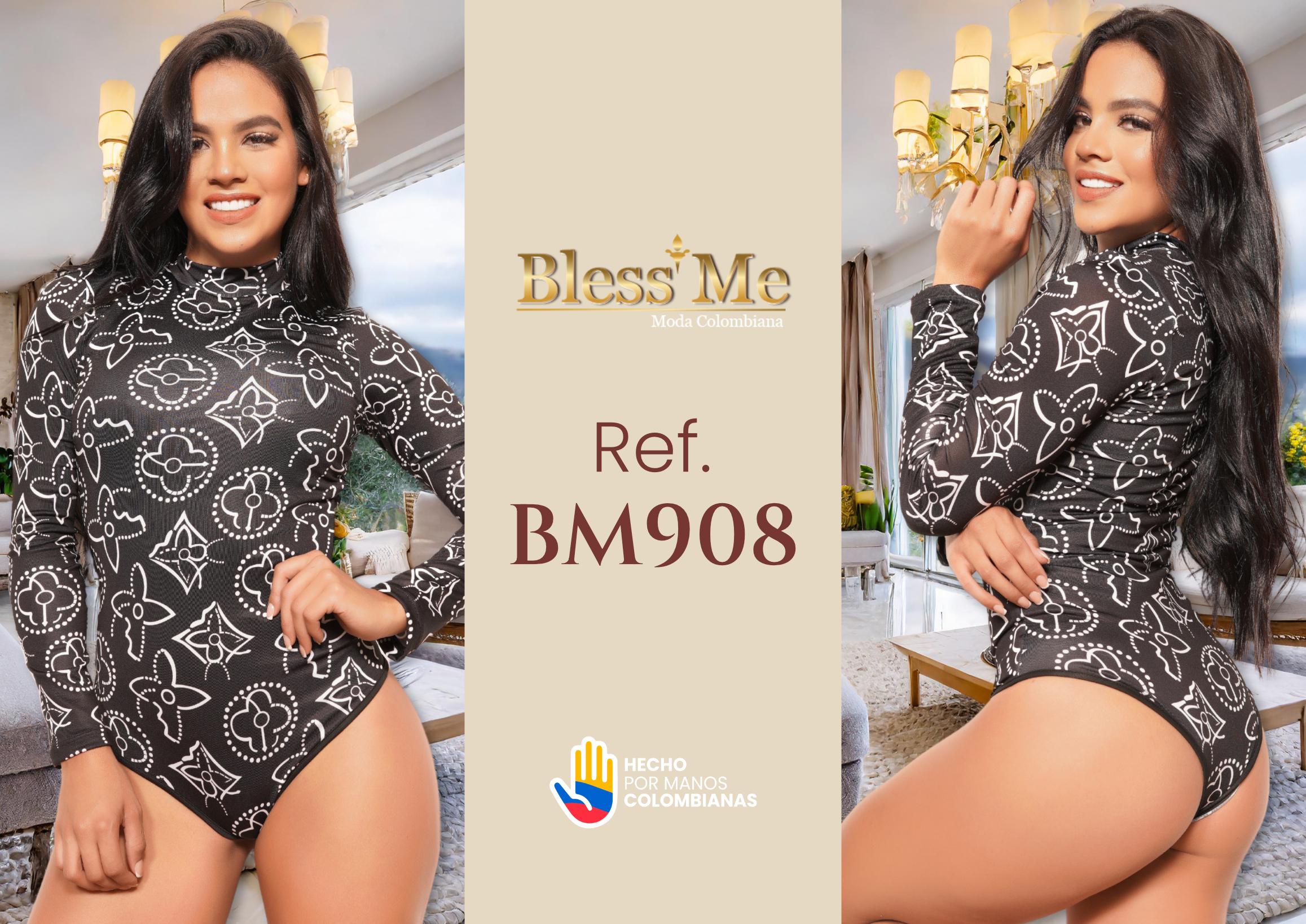 Ref. 058 -BM908 Bodysuit de moda Colombiana - Ropa Colombiana