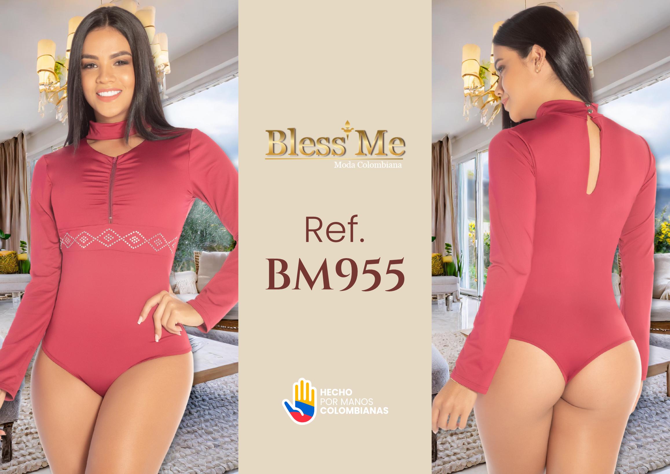 Ref. 058 -BM955 Body reductor con latex moda colombiana - Ropa Colombiana