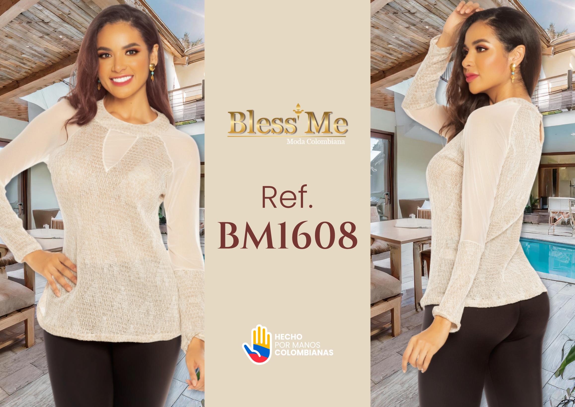 Ref. 058 -BM1608 Blusa colombiana - Ropa Colombiana