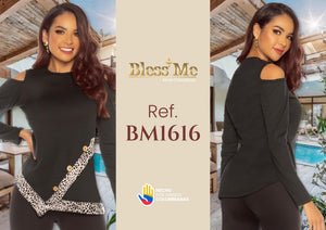 Ref. 058 -BM1616 Blusa colombiana - Ropa Colombiana