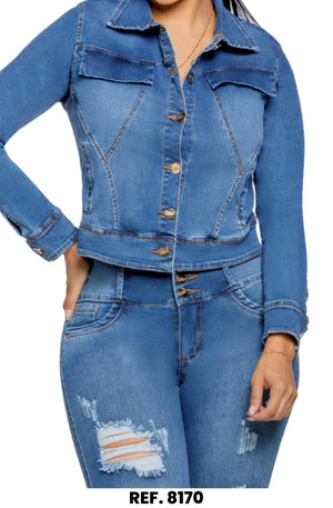 Ref. 006 -8170 Conjunto Colombiano Levantacola - Ropa Colombiana