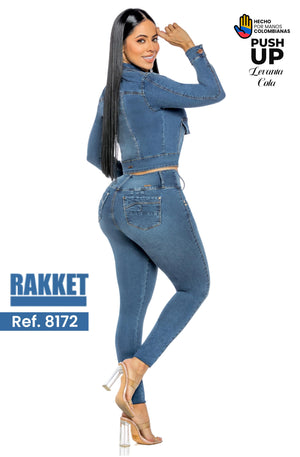 Ref. 006 -8172 Conjunto Colombiano Levantacola - Ropa Colombiana