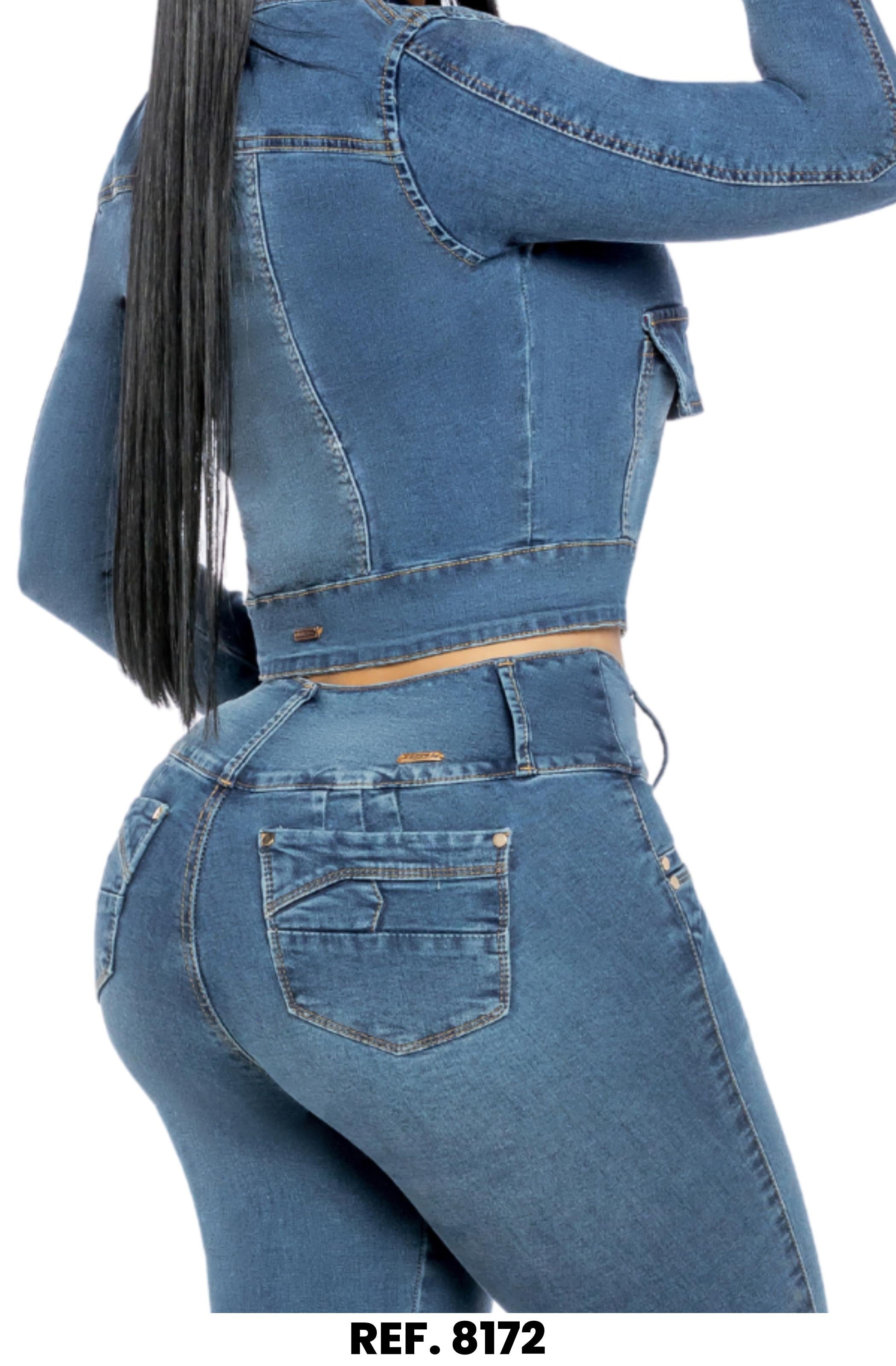 Ref. 006 -8172 Conjunto Colombiano Levantacola - Ropa Colombiana