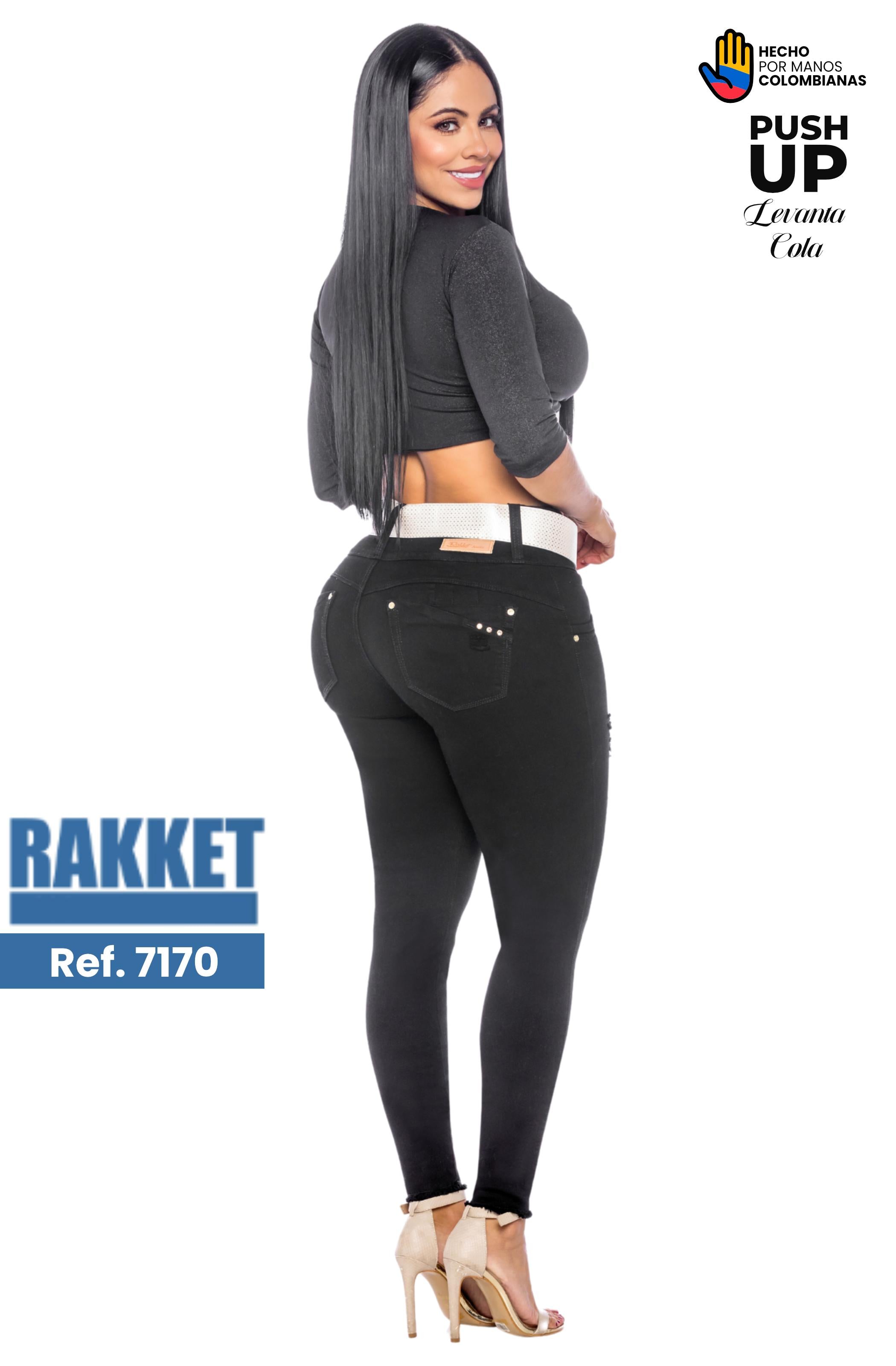 Ref. 006 -7170 Jeans Colombianos Levantacola - Ropa Colombiana