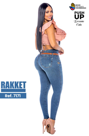 Ref. 006 -7171 Jeans Colombianos Levantacola - Ropa Colombiana