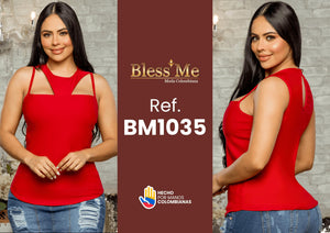Ref. 082 -BM1035 blusa colombiana - Ropa Colombiana
