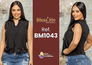 Ref. 082 -BM1043 Blusa colombiana - Ropa Colombiana