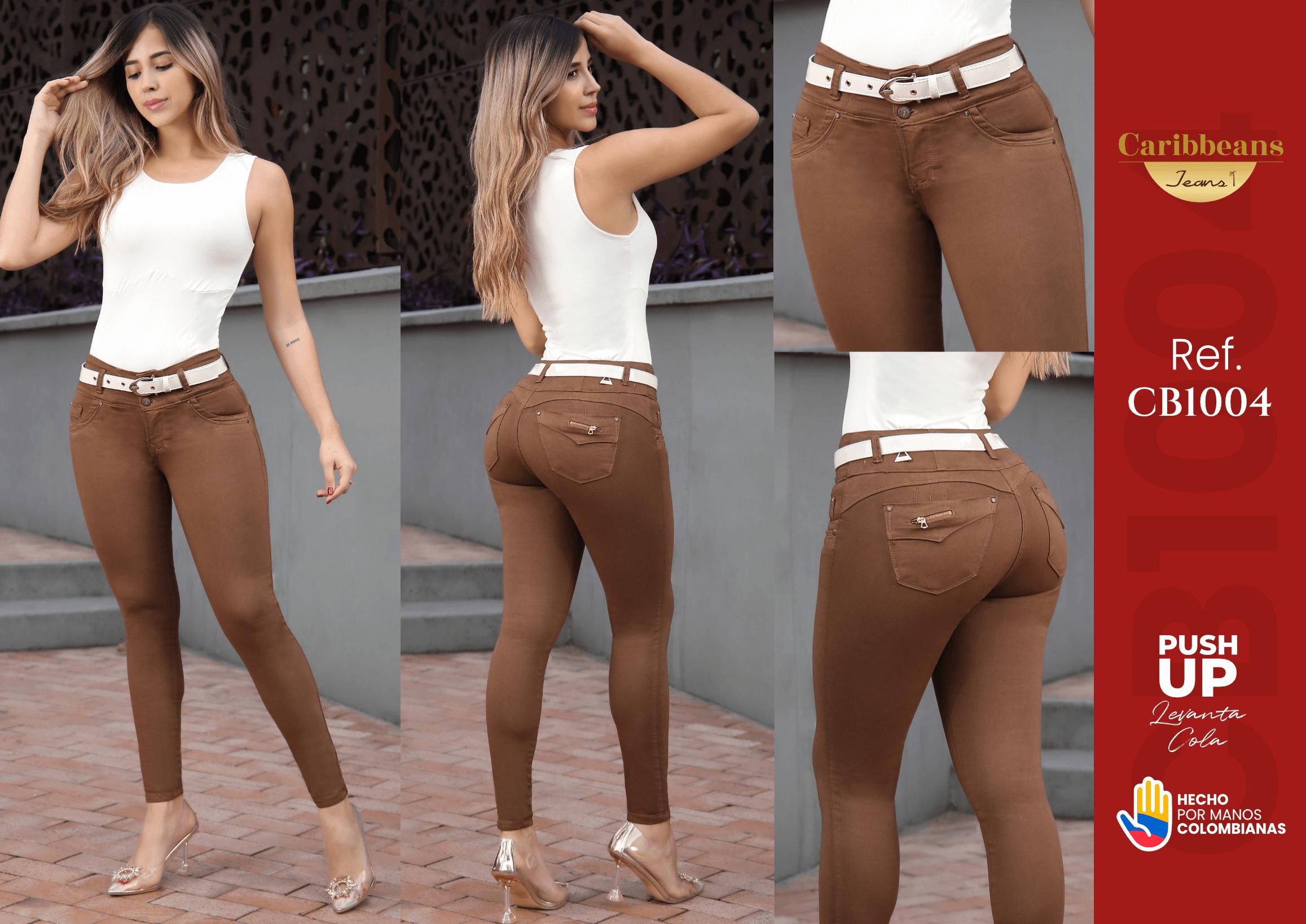 Ref. 041 -CB1004 Jeans Colombianos Push Up - Ropa Colombiana
