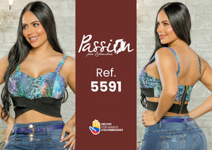 Ref. 005 -5591 Blusa Sexy Dama - Ropa Colombiana