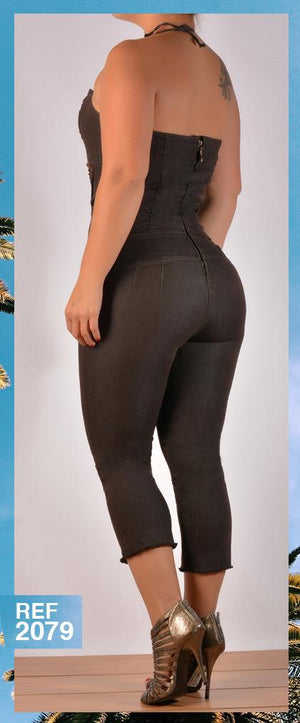 Ref. 007 -2079C Enterizo Capri - Ropa Colombiana