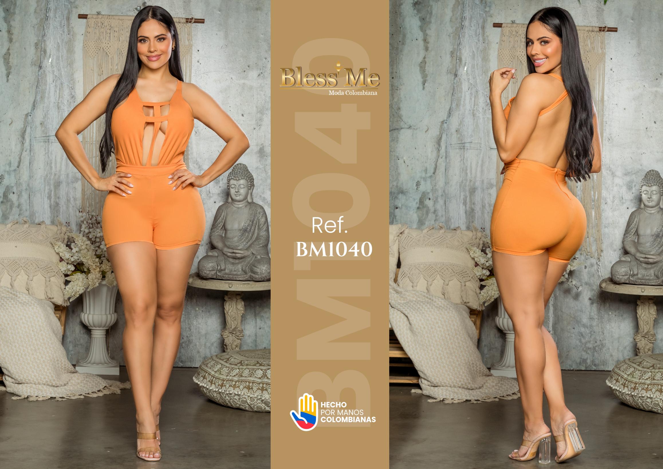 Ref. 082 -BM1040 Enterizo corto - Ropa Colombiana