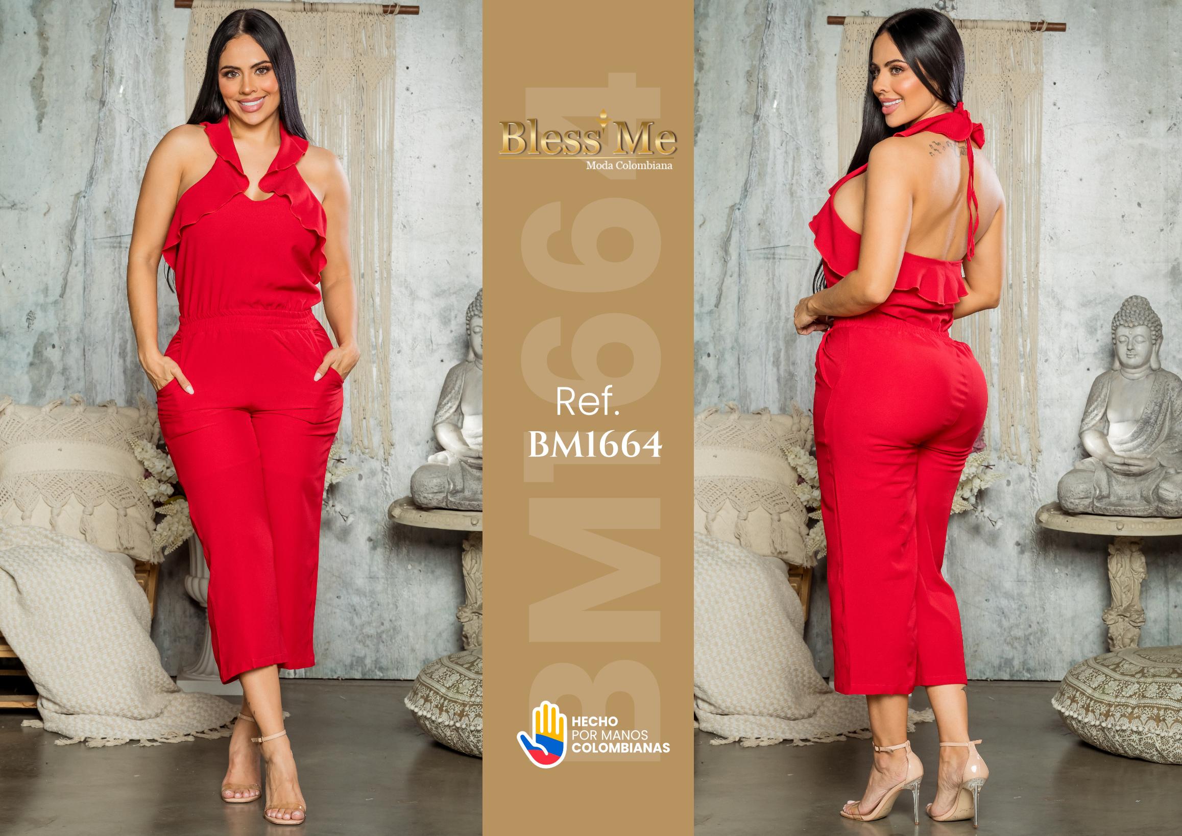 Ref. 058 -BM1664 Enterizo largo - Ropa Colombiana