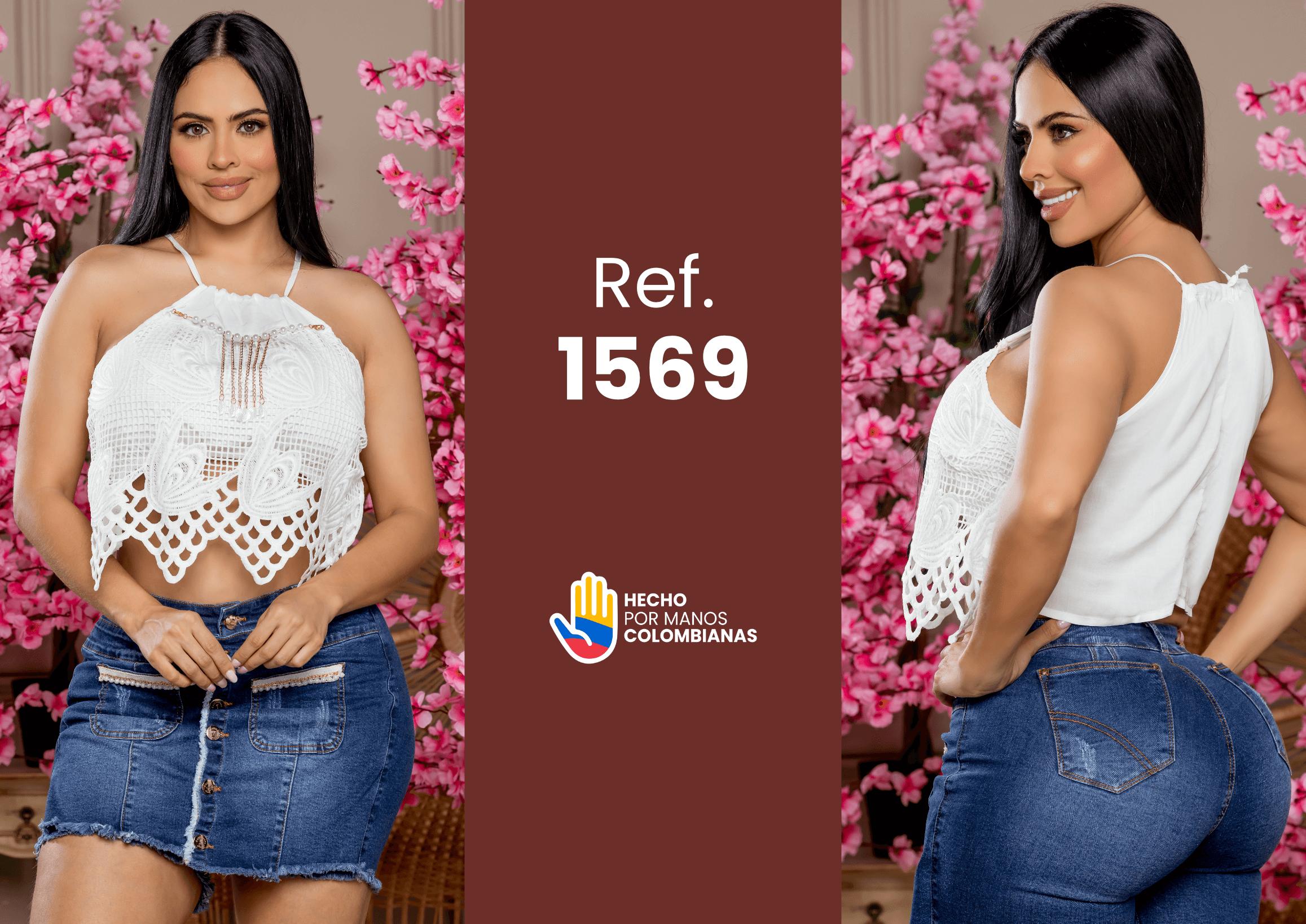 Ref. 004 -1569 BLUSA SOLO AMOR - Ropa Colombiana