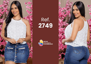 Ref. 003 -2749 Espectra Blusa Sexy Dama - Ropa Colombiana