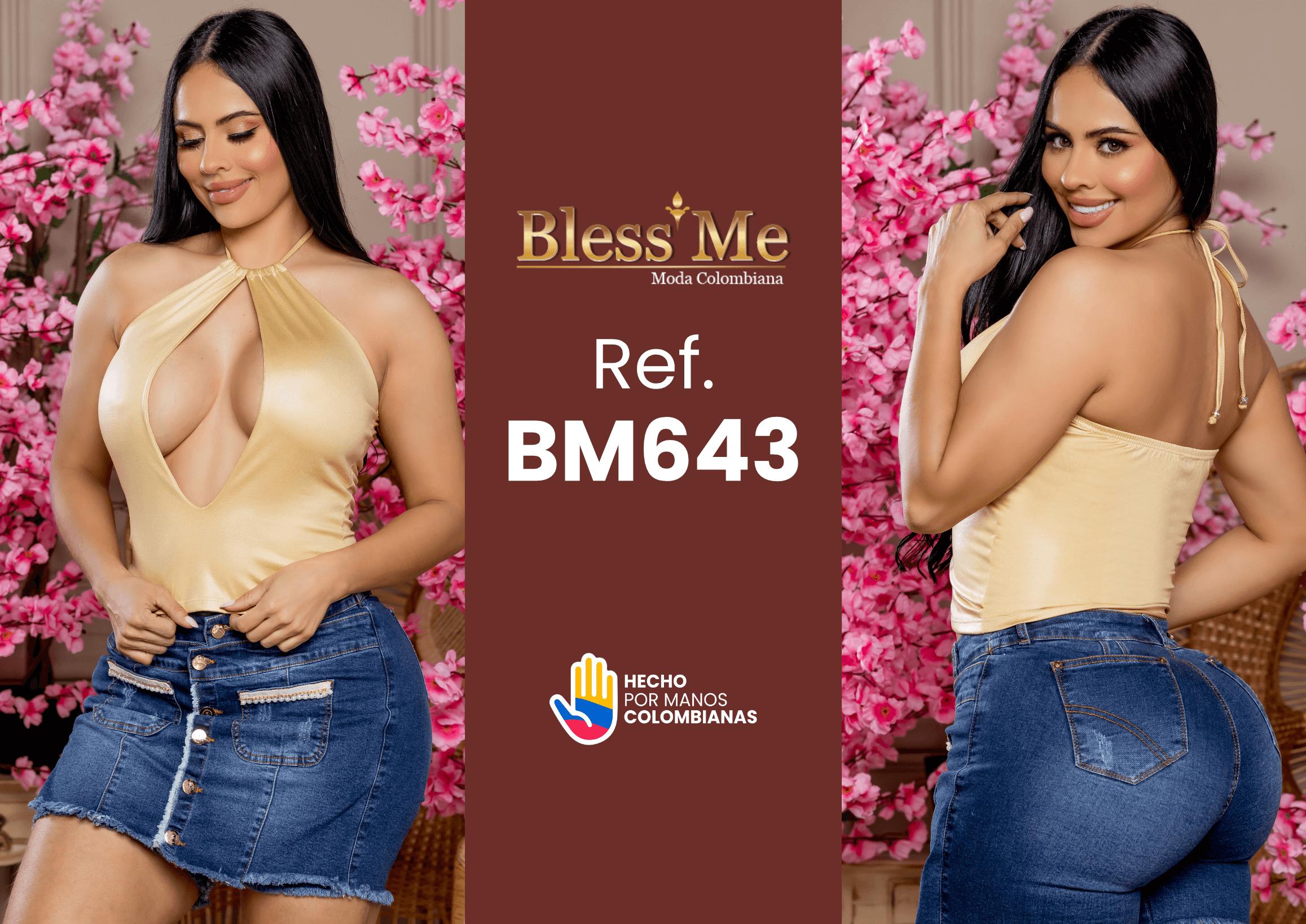 Ref. 071 -BM643 Blusa boutique Bless Me - Ropa Colombiana