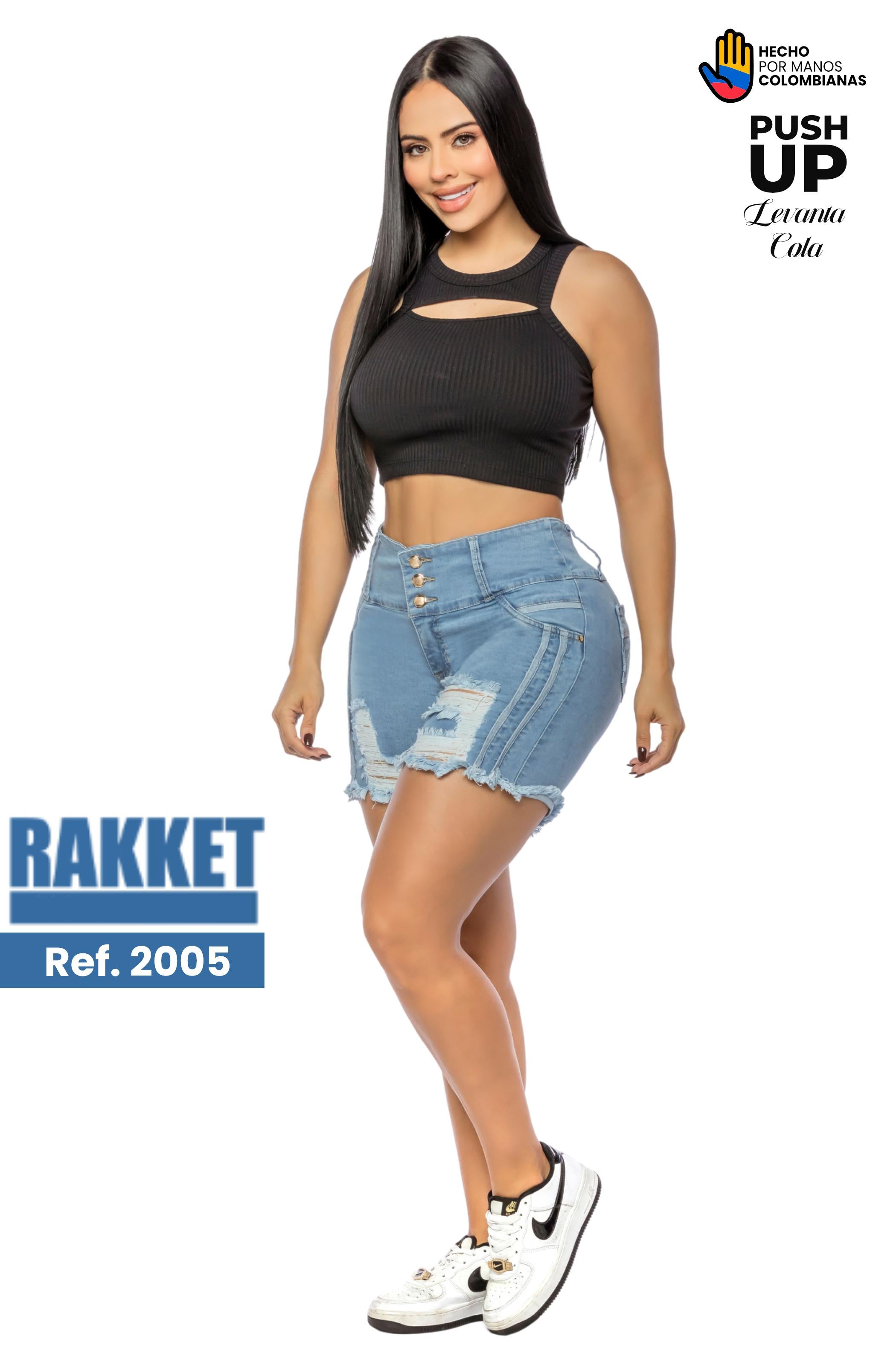 Ref. 006 -RK2005 Short Push Up Levantacola - Ropa Colombiana