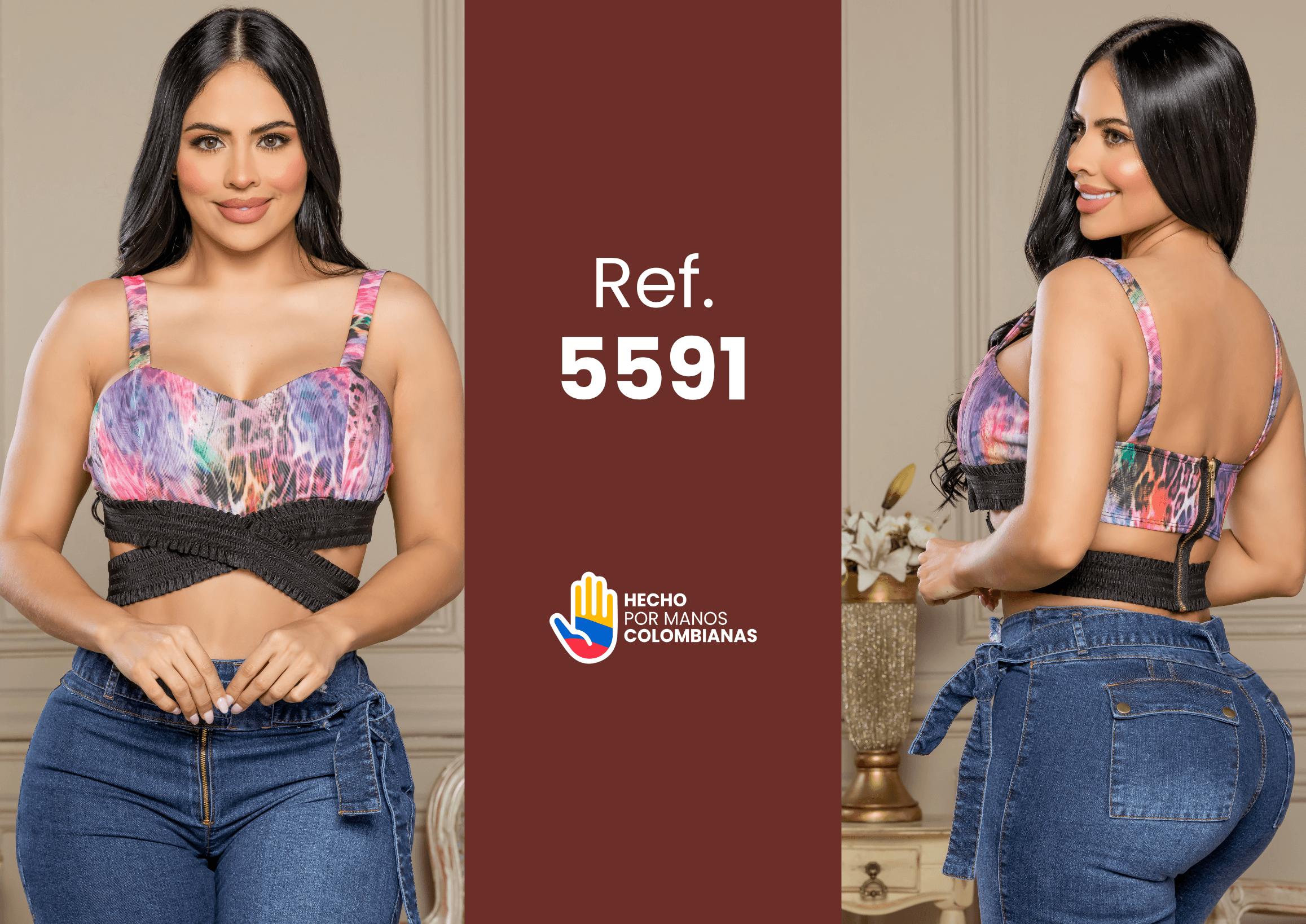 Ref. 005 -5591 Blusa Sexy Dama - Ropa Colombiana