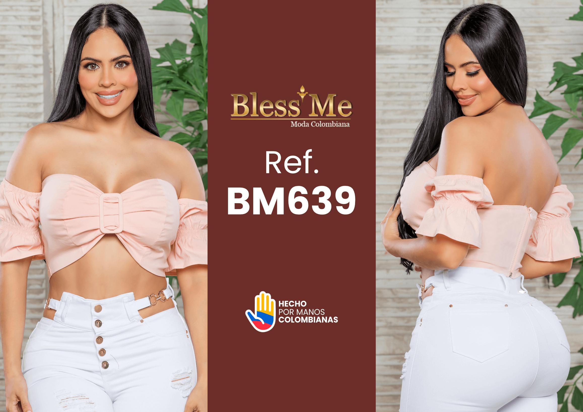 Ref. 082 -BM639 Blusa colombiana - Ropa Colombiana