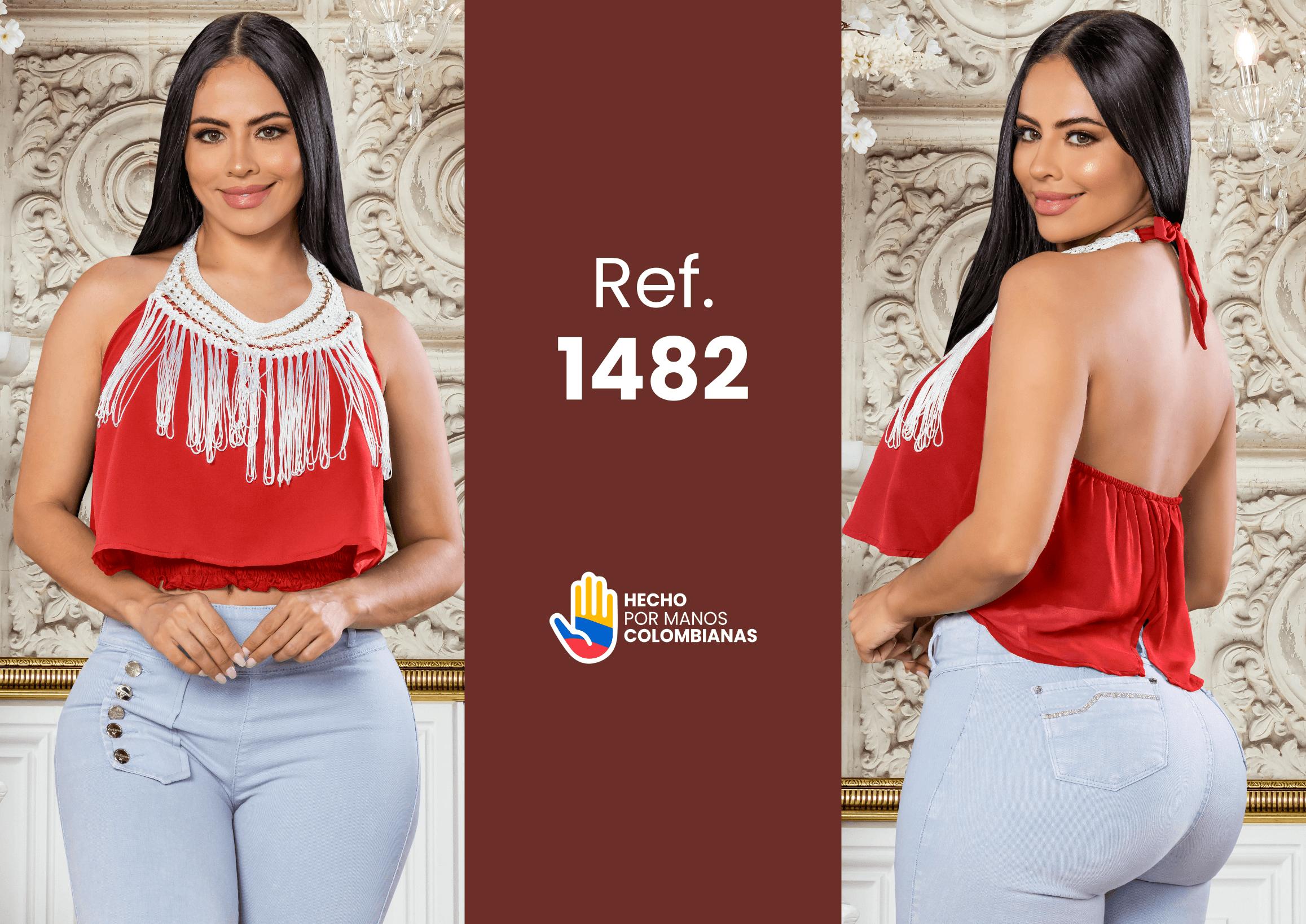 Ref. 004 -1482 BLUSAS SEXY - Ropa Colombiana