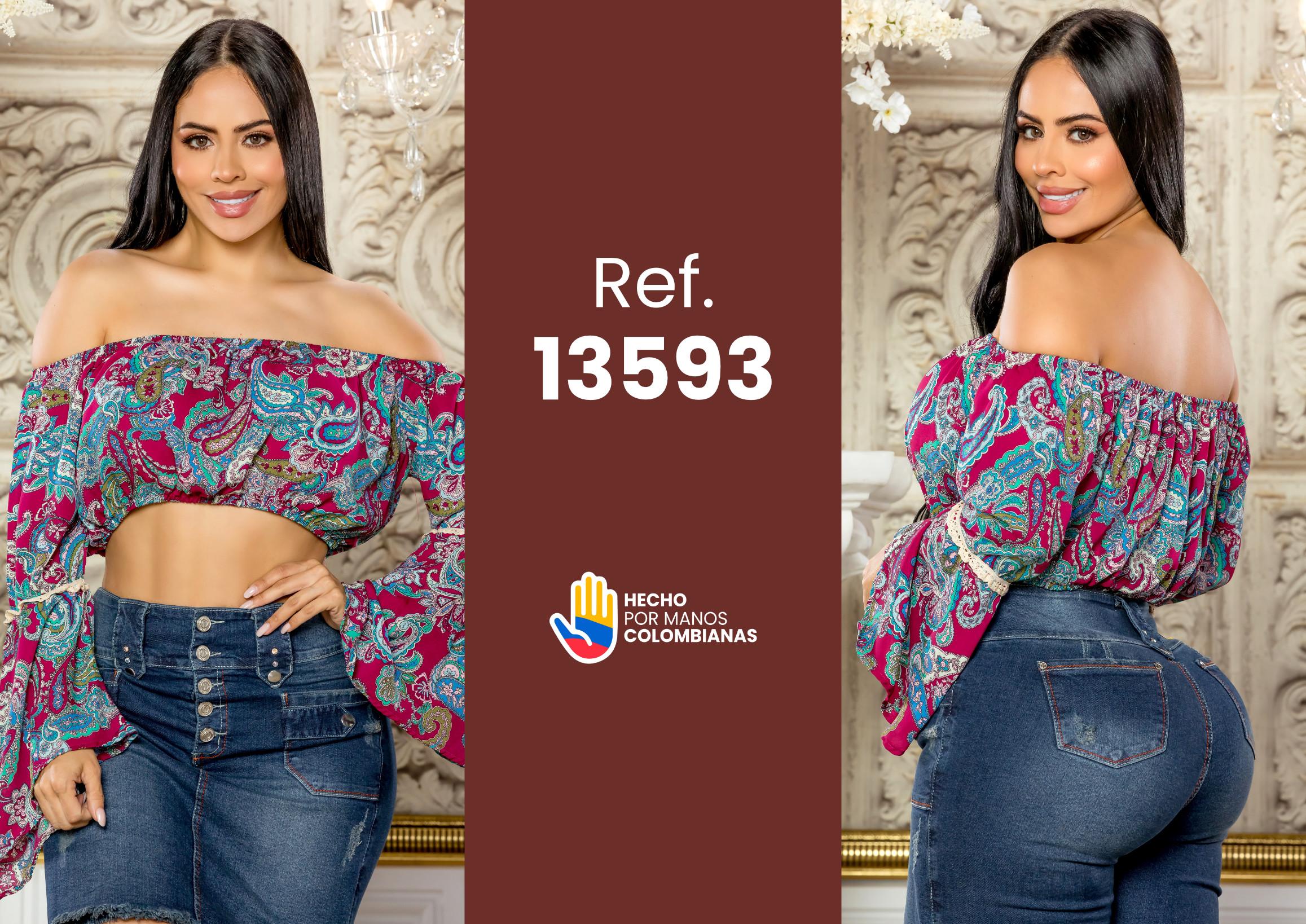 Ref. 015 -13593 Blusa Moda Campesina - Ropa Colombiana