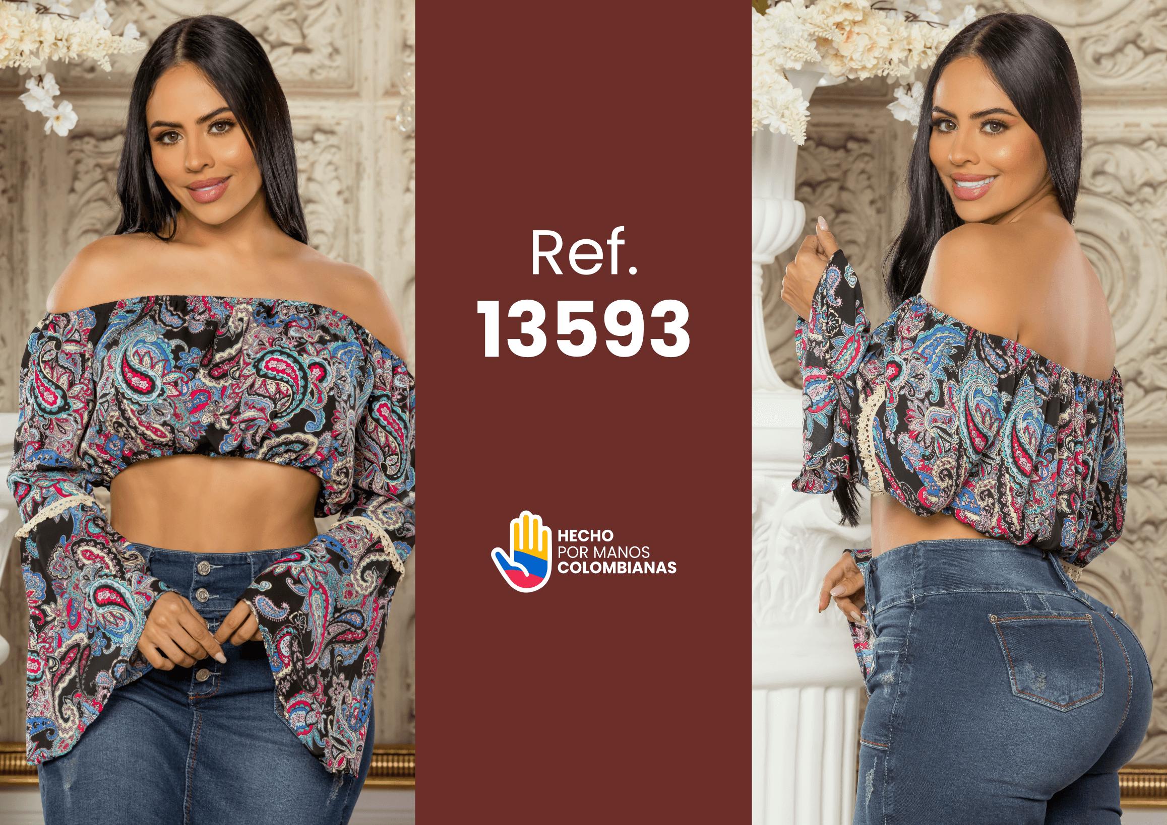 Ref. 015 -13593 Blusa Moda Campesina - Ropa Colombiana