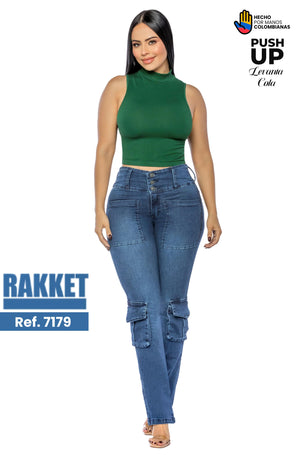 Ref. 006 -7179 Pantalón tipo Cargo Push Up - Ropa Colombiana