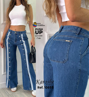 Ref. 120554 -K10655 Jean Colombiano Levantacola Push Up - Ropa Colombiana