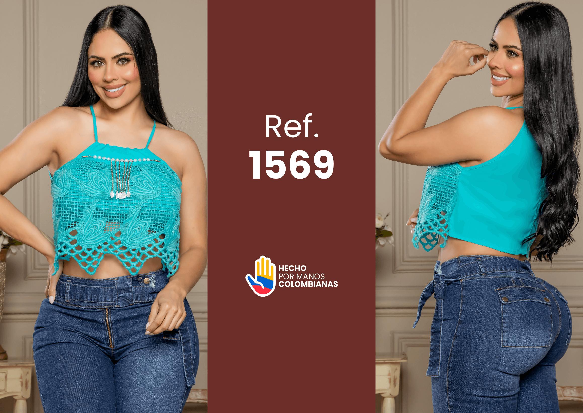 Ref. 004 -1569 BLUSA SOLO AMOR - Ropa Colombiana