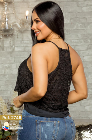 Ref. 003 -2749 Espectra Blusa Sexy Dama - Ropa Colombiana
