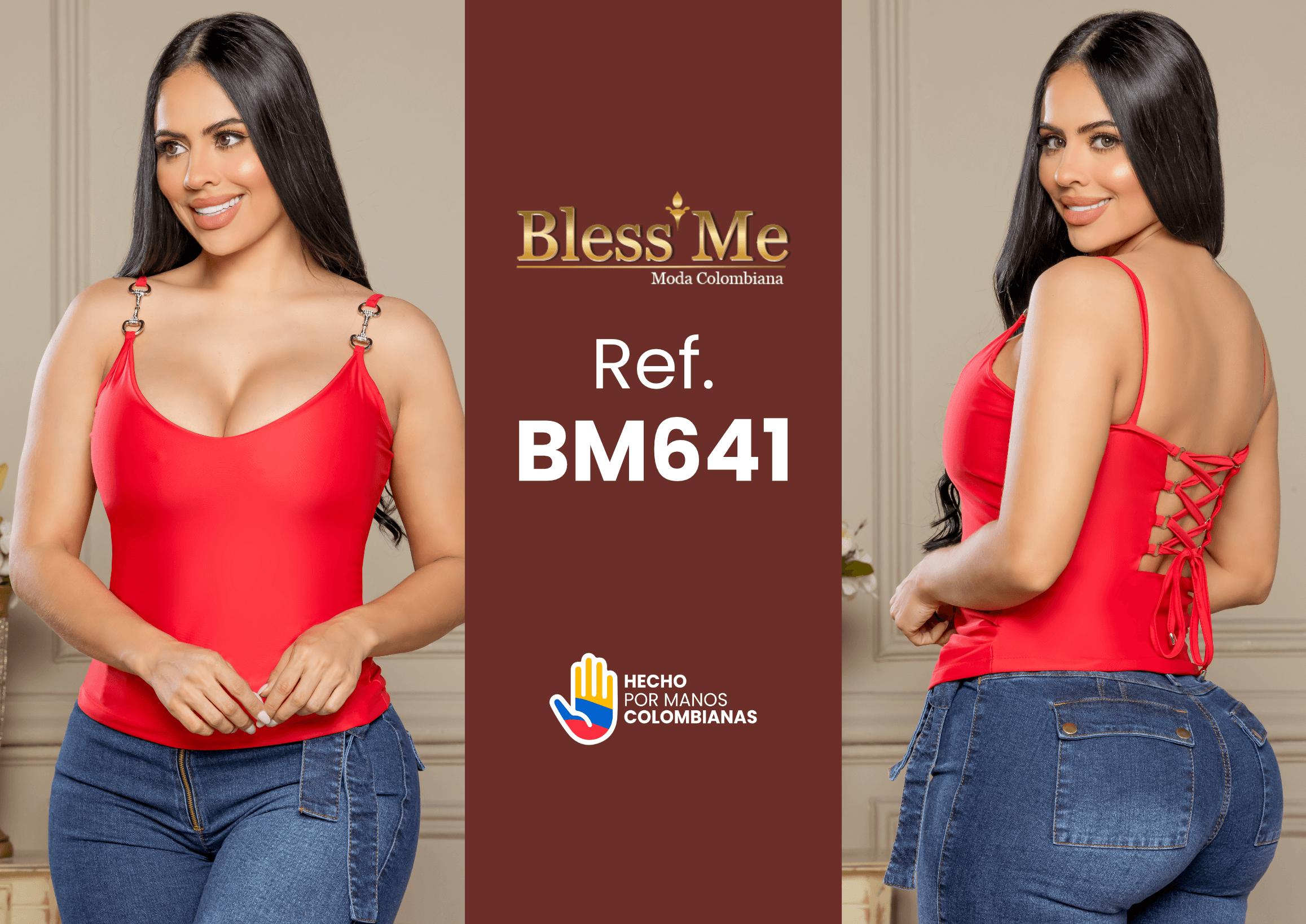 Ref. 071 -BM641 Blusa Colombiana de Moda Diseño Exclusivo - Ropa Colombiana