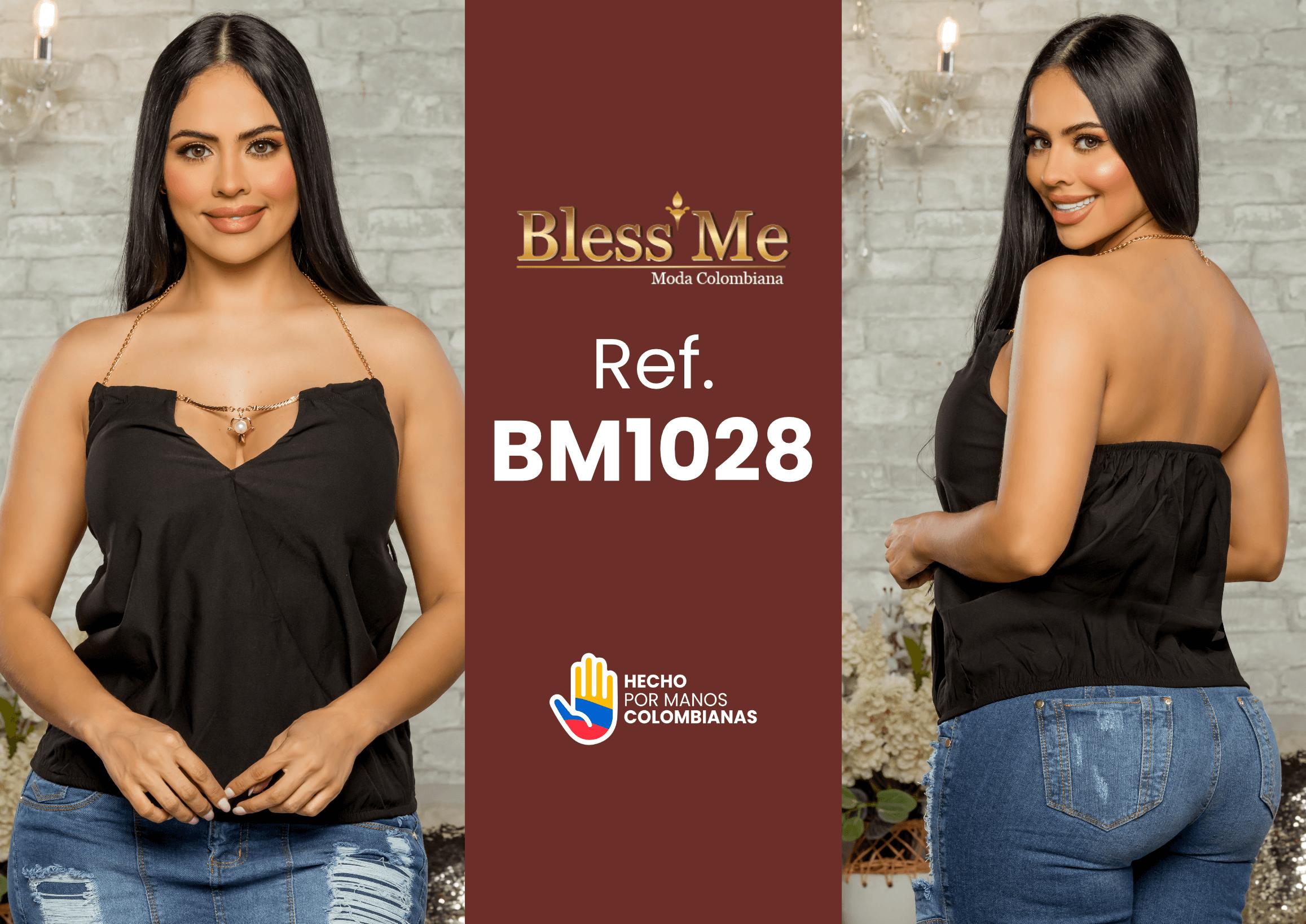 Ref. 082 -BM1028 Blusa colombiana - Ropa Colombiana