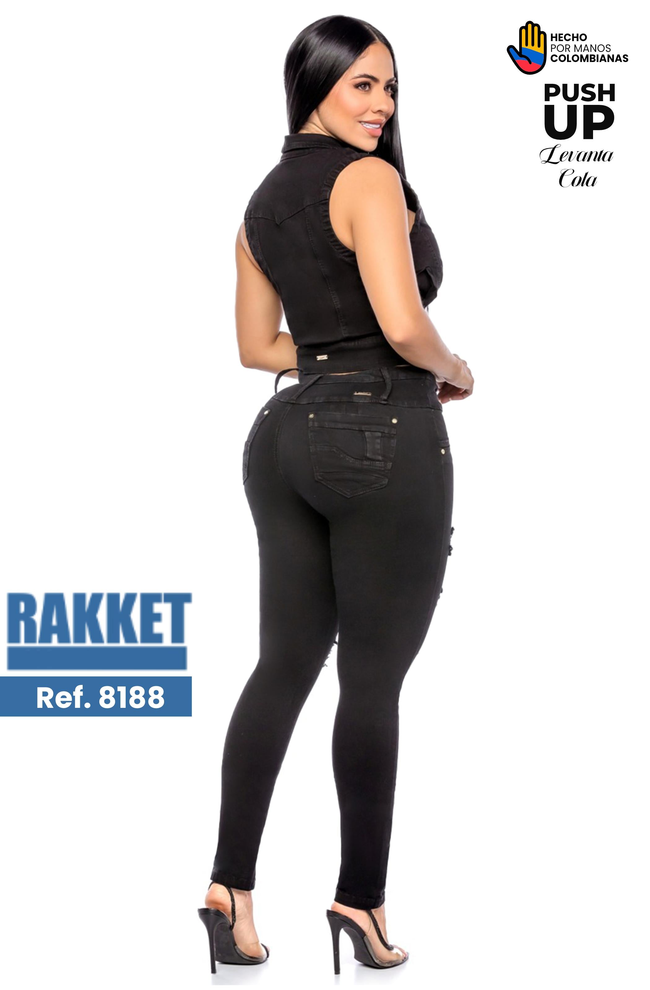 Ref. 006 -8188 Conjunto Largo Push Up con Chaleco